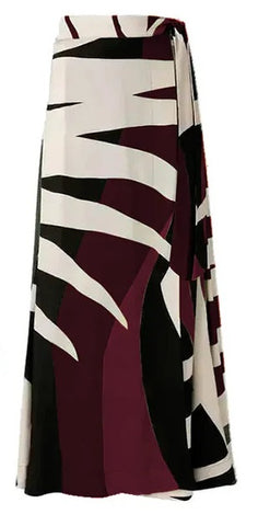 Beachdiva - Maroon swimwear with Sarong