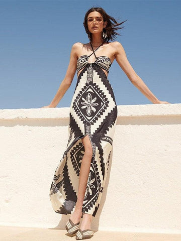 Black and white bikini with Cover up